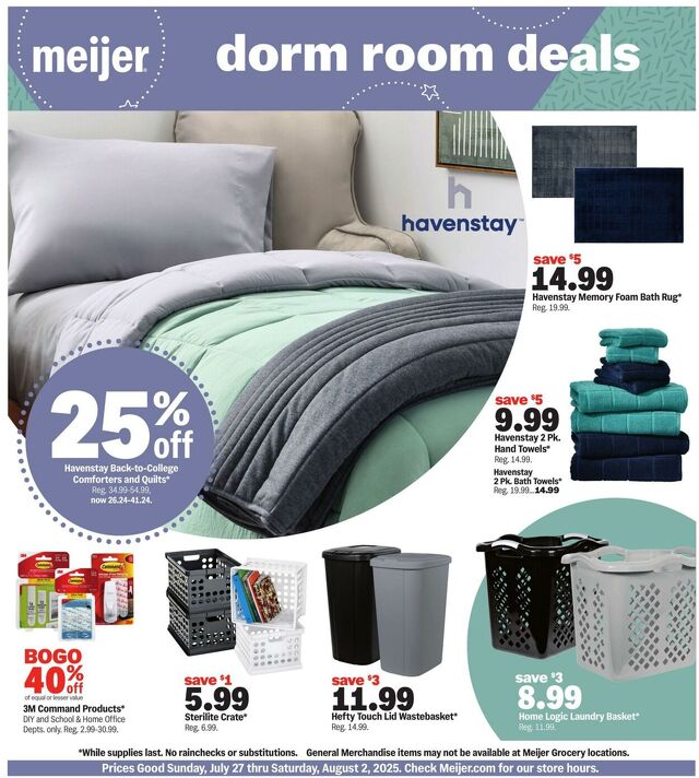 Catalogue Meijer from 07/27/2025