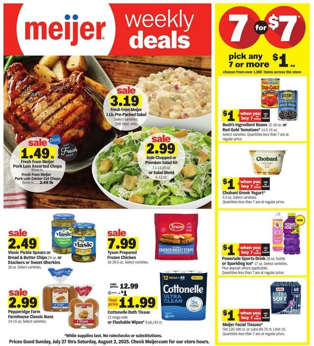 Catalogue Meijer from 07/27/2025