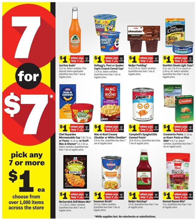 Catalogue Meijer from 07/27/2025