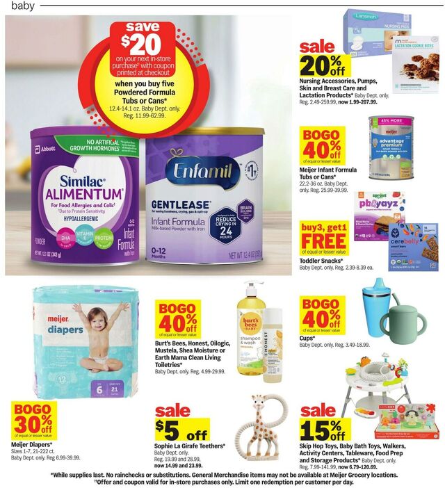 Catalogue Meijer from 07/27/2025