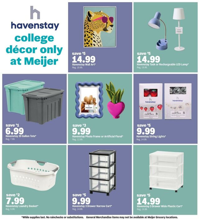 Catalogue Meijer from 07/27/2025