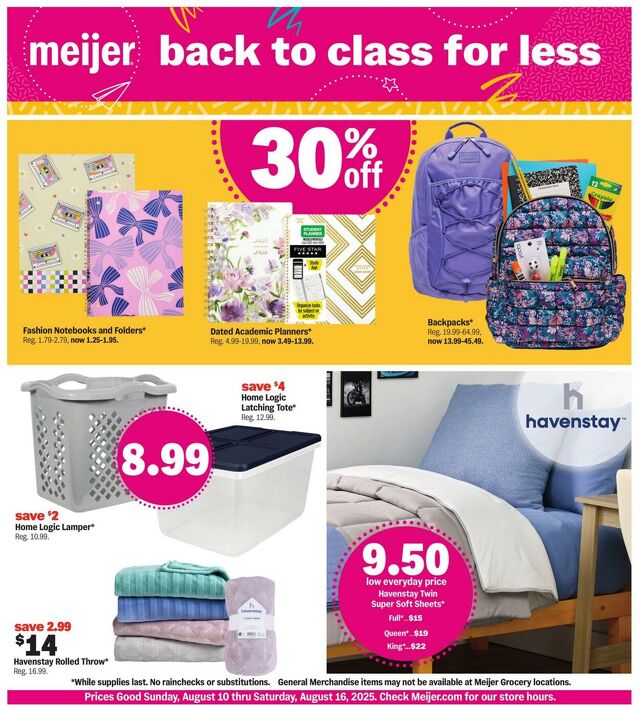 Catalogue Meijer from 08/10/2025