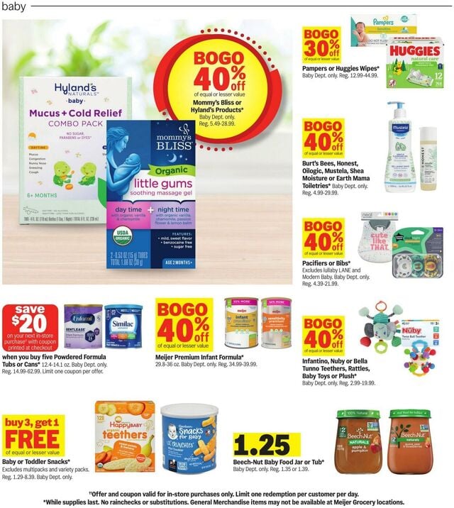 Catalogue Meijer from 09/03/2025