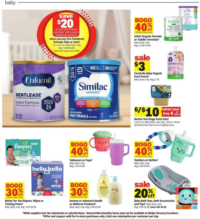 Catalogue Meijer from 09/10/2025