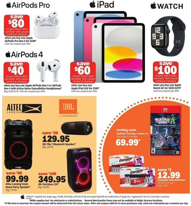 Catalogue Meijer from 10/01/2025
