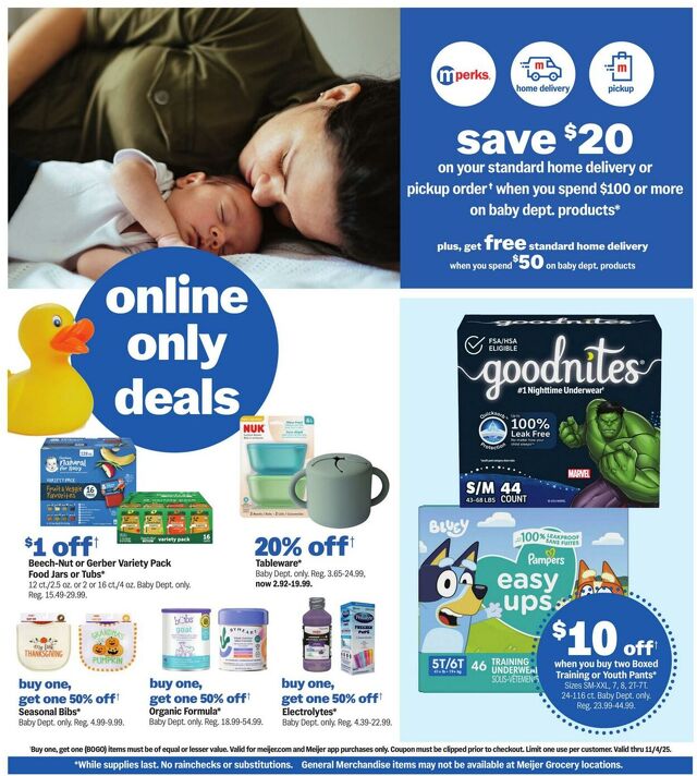 Catalogue Meijer from 10/29/2025