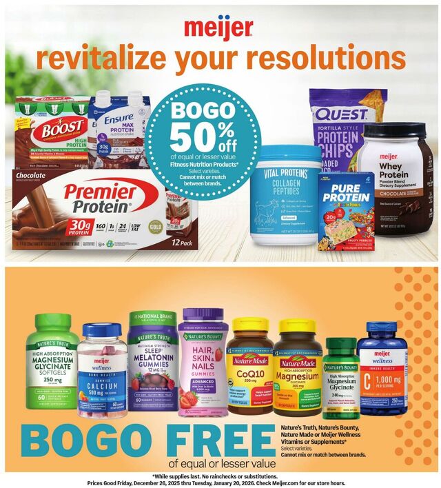 Catalogue Meijer from 12/26/2025
