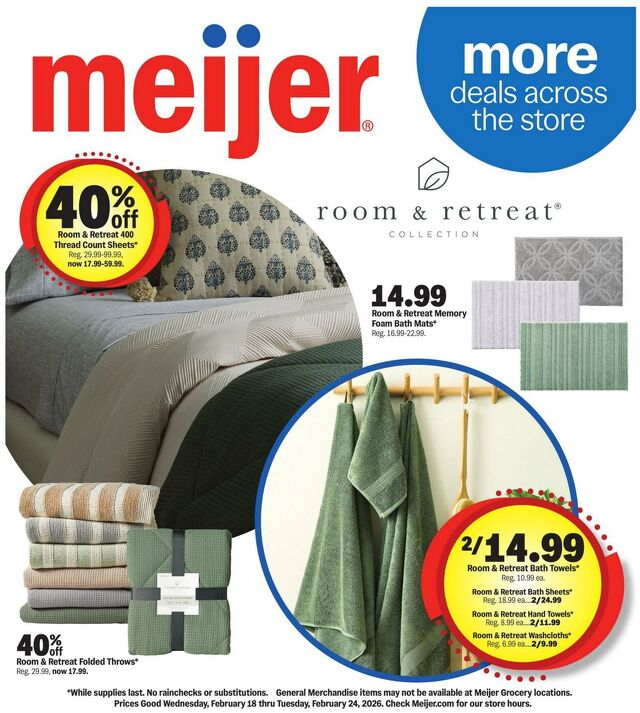 Catalogue Meijer from 02/18/2026