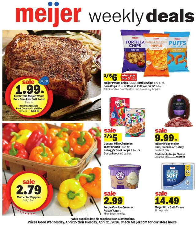 Catalogue Meijer from 04/15/2026
