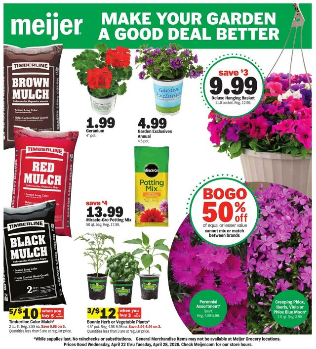 Catalogue Meijer from 04/22/2026