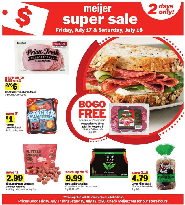 Catalogue Meijer from 07/17/2026
