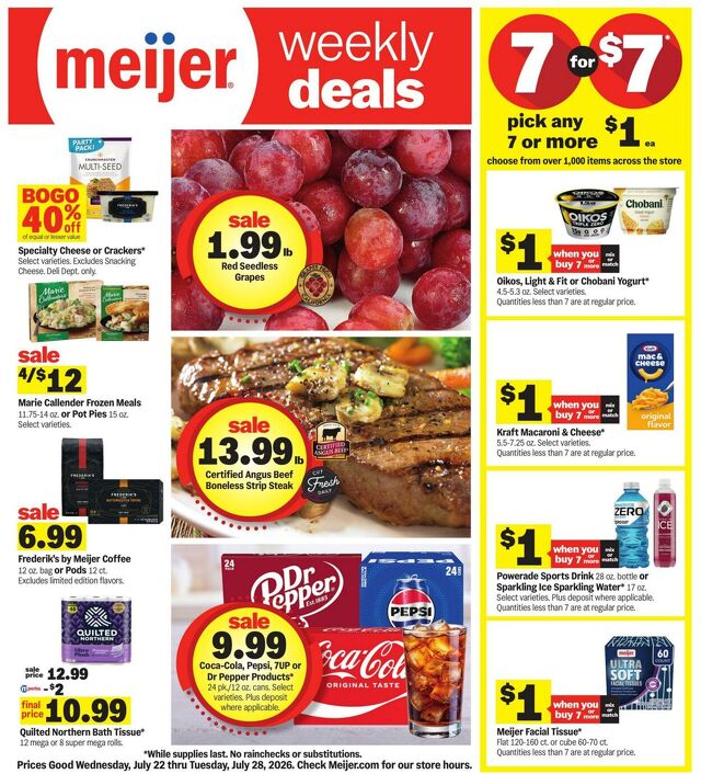 Catalogue Meijer from 07/22/2026