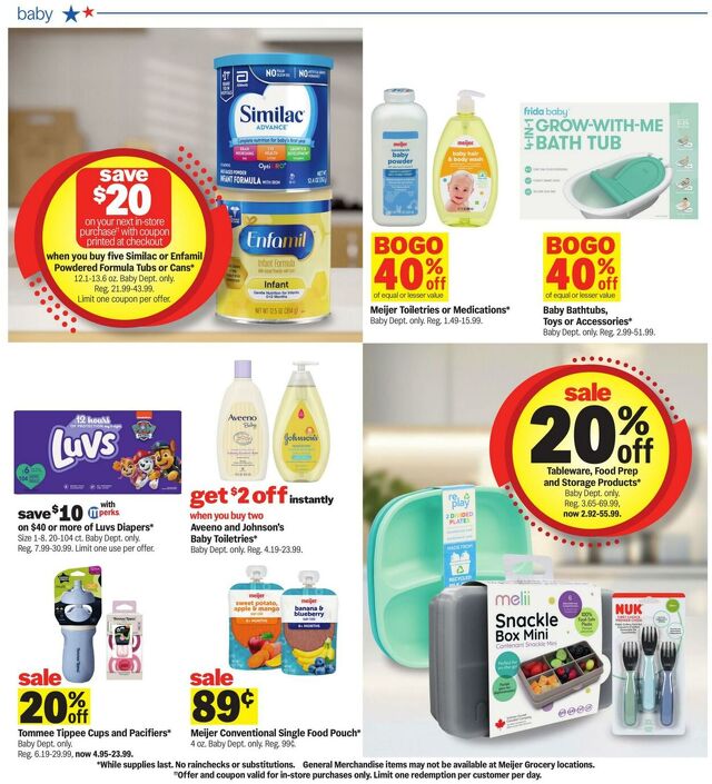 Catalogue Meijer from 07/22/2026