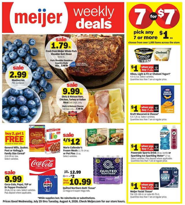 Catalogue Meijer from 07/29/2026