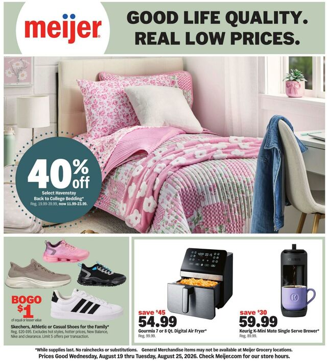 Catalogue Meijer from 08/19/2026