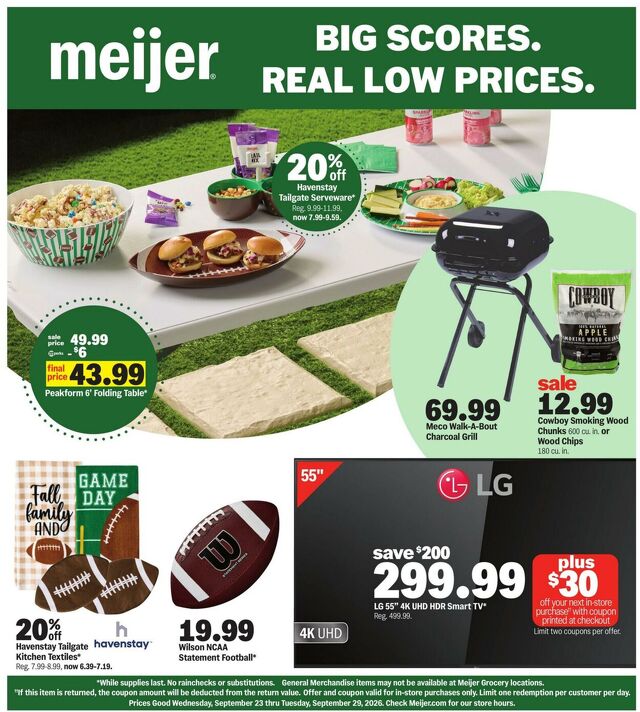 Catalogue Meijer from 09/23/2026