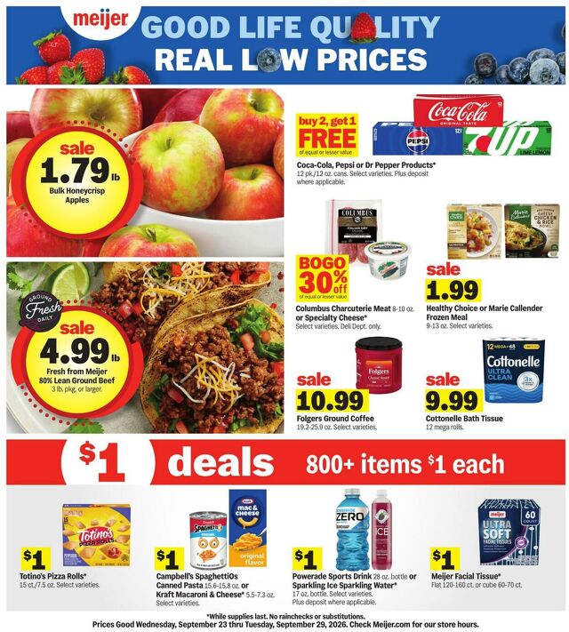 Catalogue Meijer from 09/23/2026