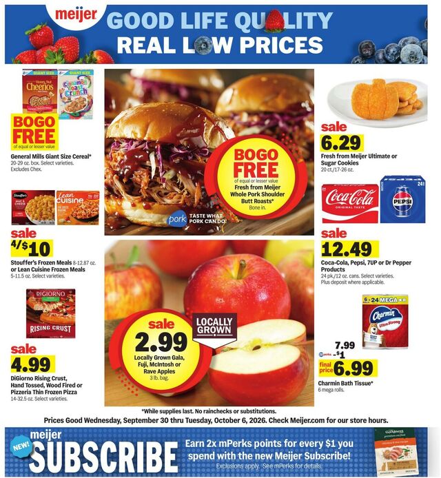 Catalogue Meijer from 09/30/2026