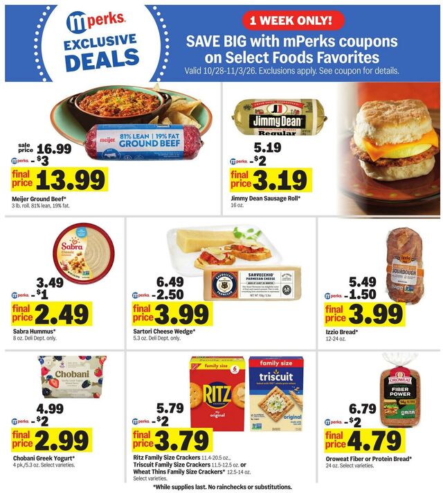 Catalogue Meijer from 10/28/2026