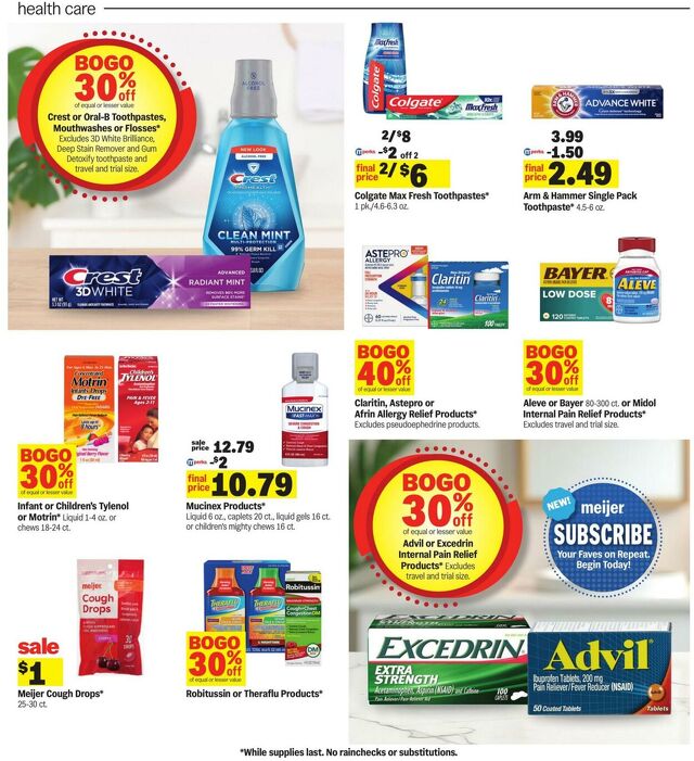 Catalogue Meijer from 10/28/2026