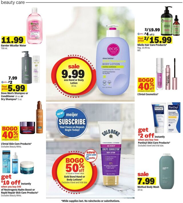 Catalogue Meijer from 10/28/2026
