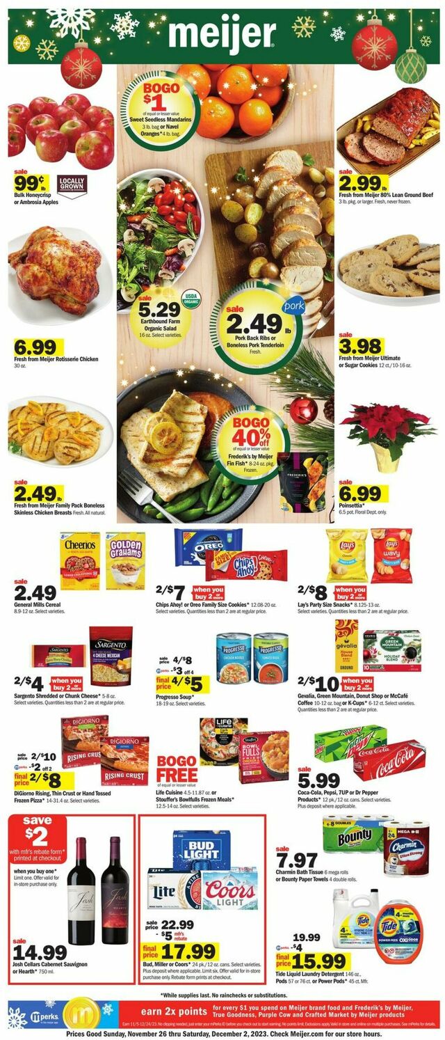 Catalogue Meijer from 11/26/2023