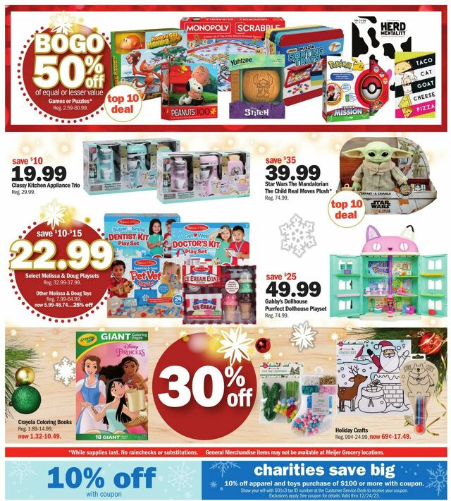 Catalogue Meijer from 12/17/2023
