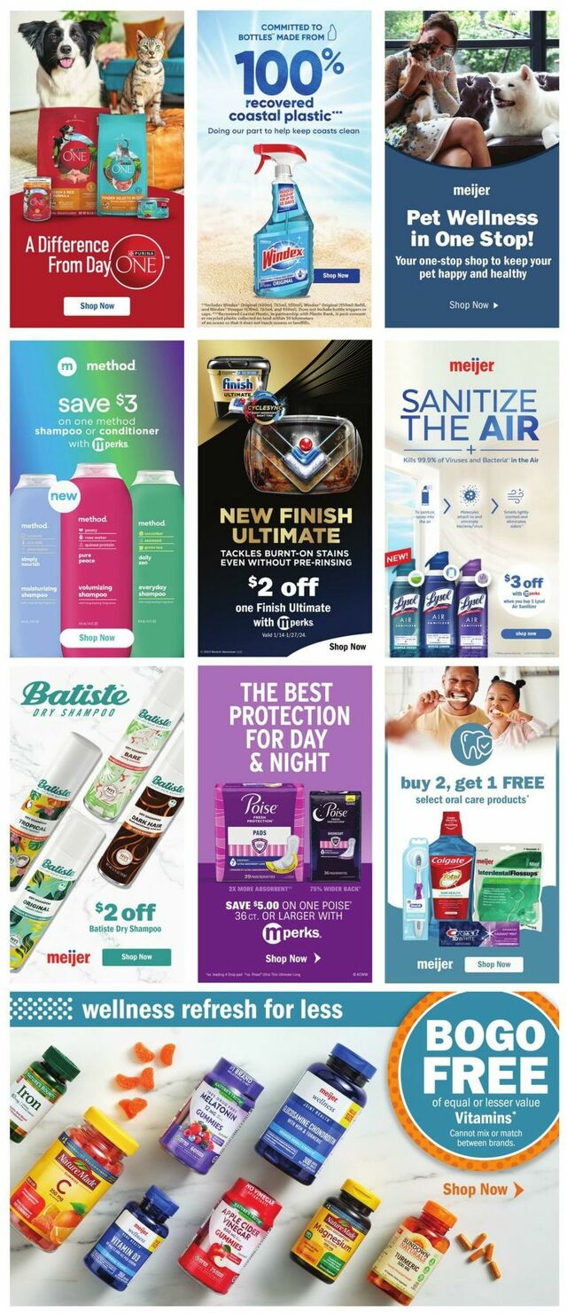 Catalogue Meijer from 01/14/2024