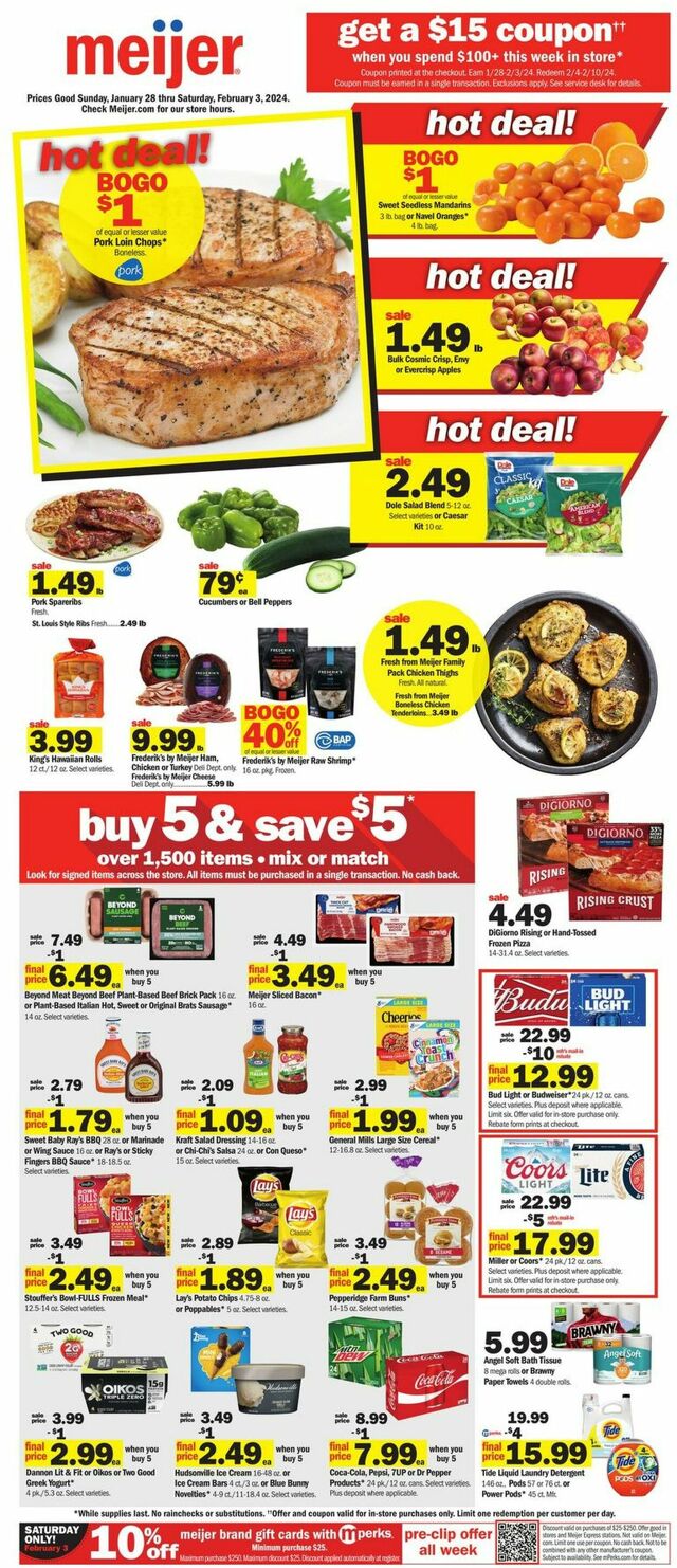 Catalogue Meijer from 01/28/2024