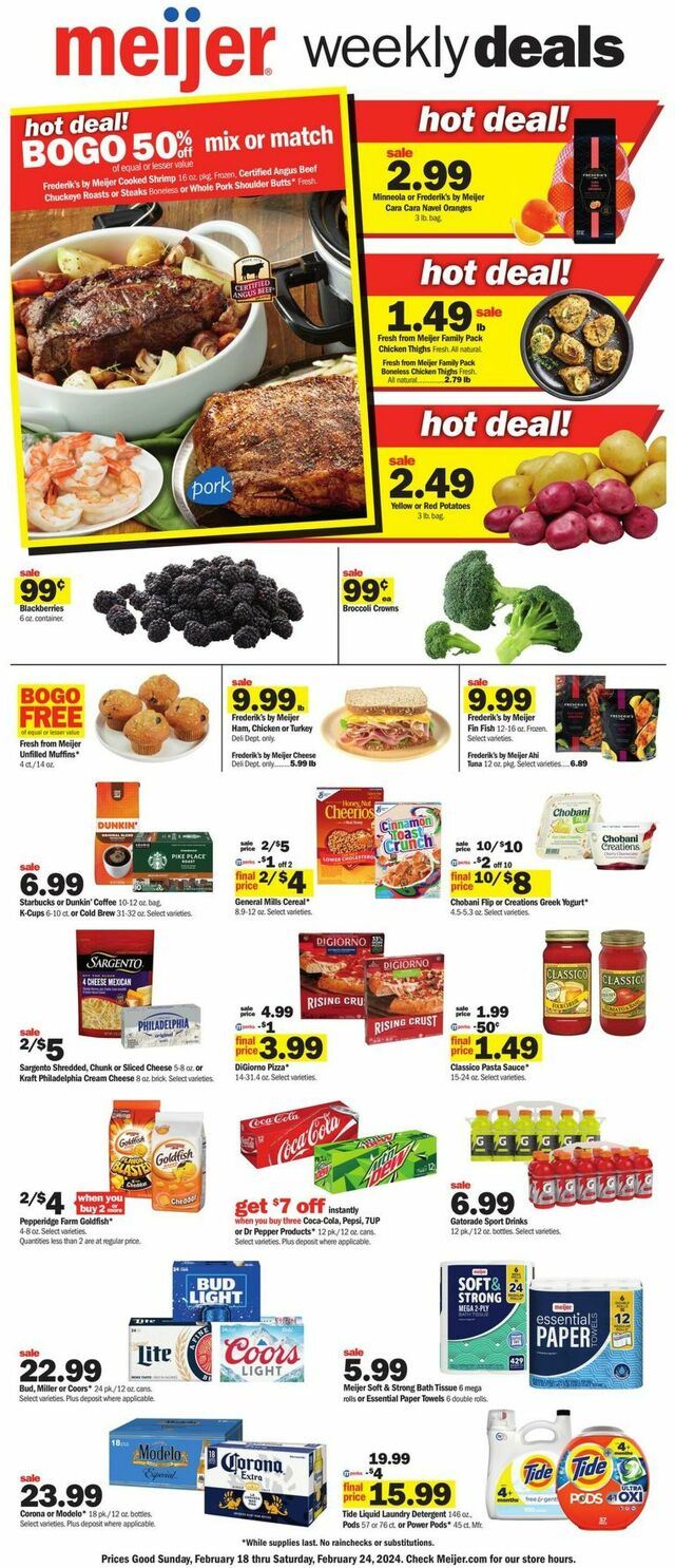 Catalogue Meijer from 02/18/2024