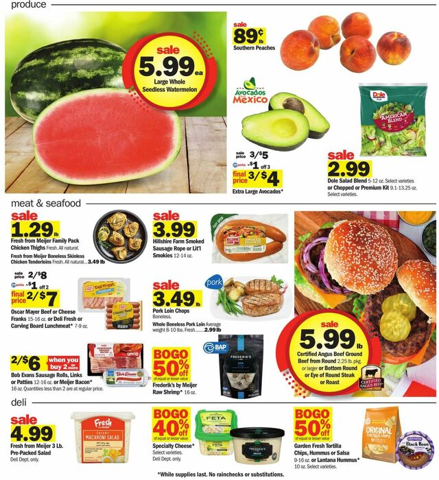 Catalogue Meijer from 05/26/2024