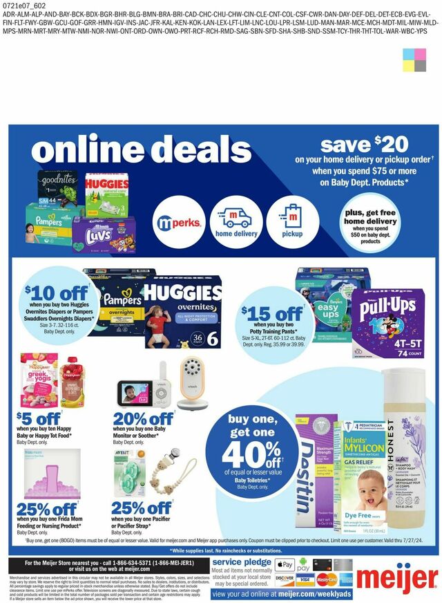 Catalogue Meijer from 07/21/2024
