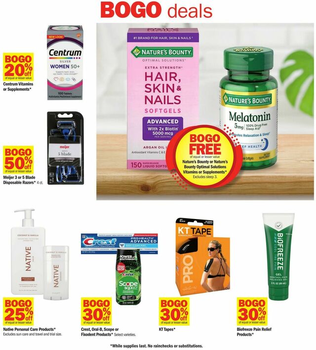 Catalogue Meijer from 07/21/2024