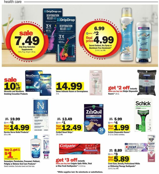 Catalogue Meijer from 07/28/2024