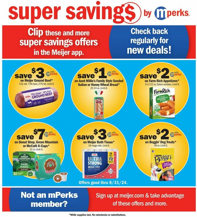 Catalogue Meijer from 08/25/2024