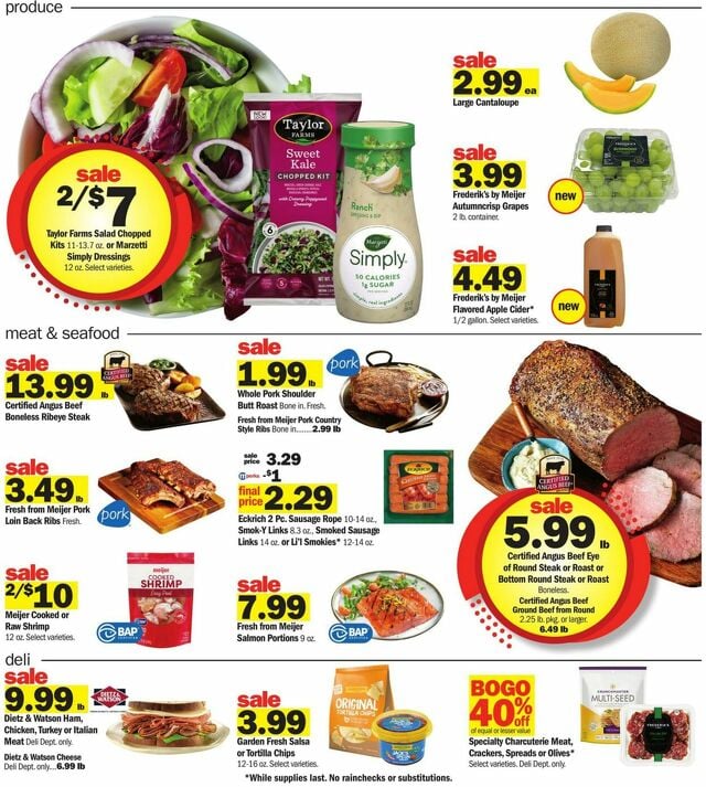 Catalogue Meijer from 09/22/2024