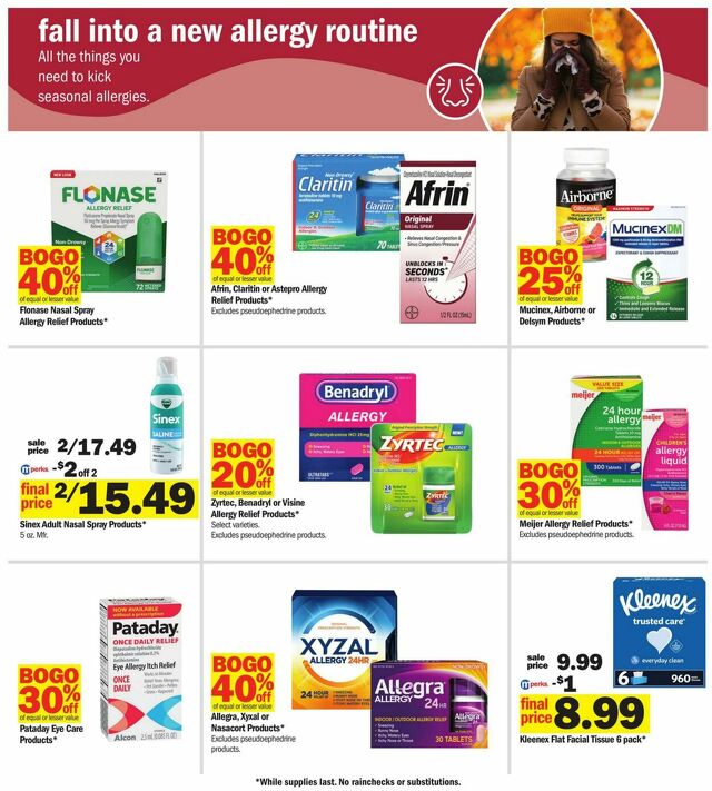 Catalogue Meijer from 09/22/2024