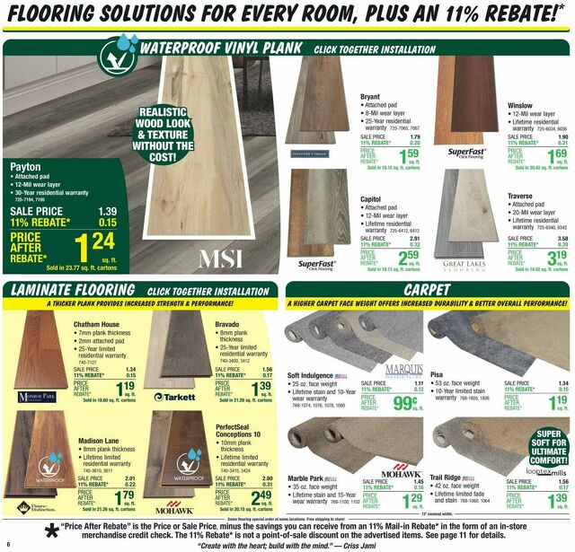 Catalogue Menards from 10/09/2024