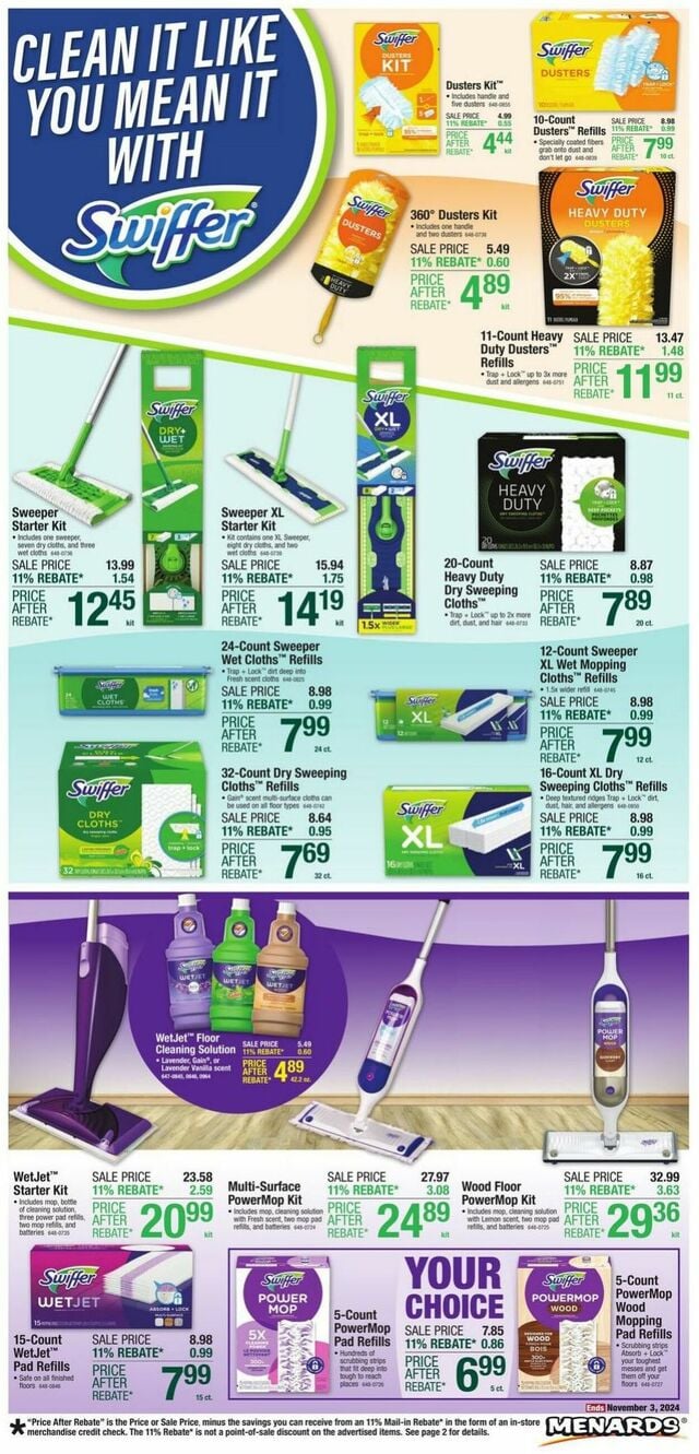 Catalogue Menards from 10/23/2024