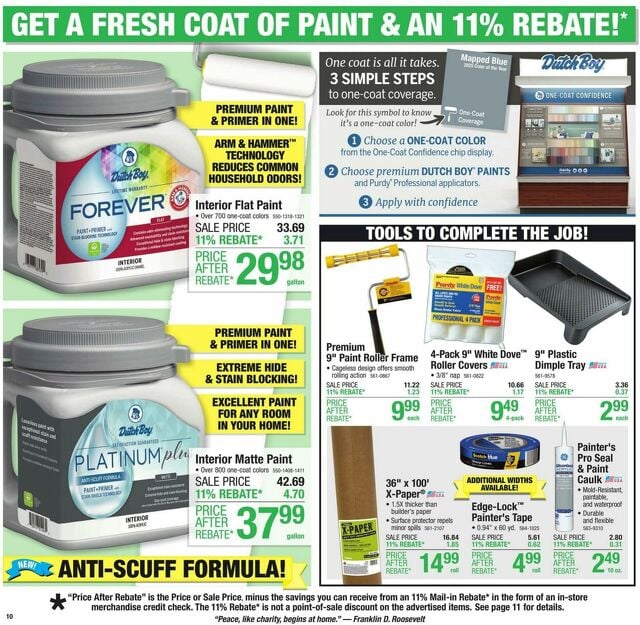 Catalogue Menards from 10/30/2024