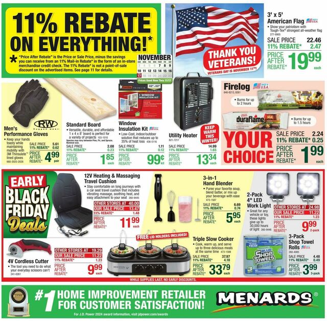 Catalogue Menards from 11/06/2024