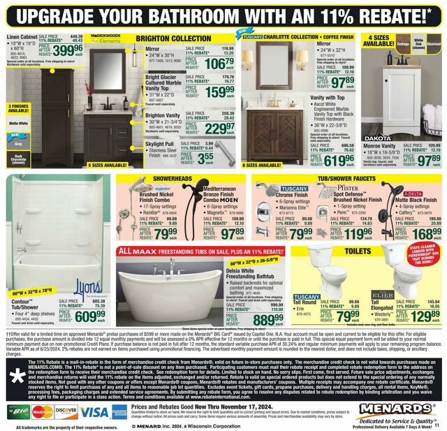 Catalogue Menards from 11/06/2024