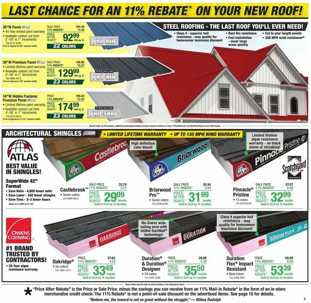 Catalogue Menards from 11/13/2024