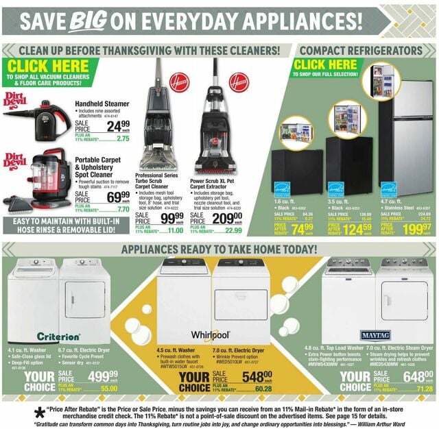 Catalogue Menards from 11/13/2024