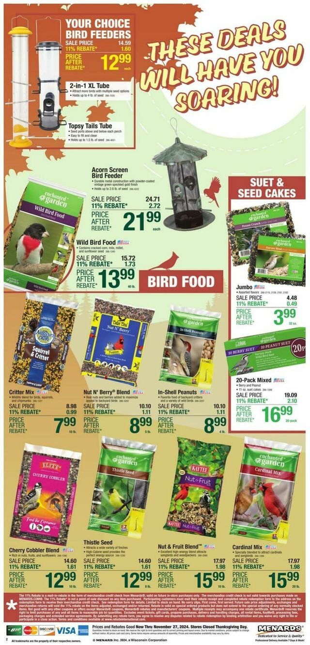 Catalogue Menards from 11/20/2024