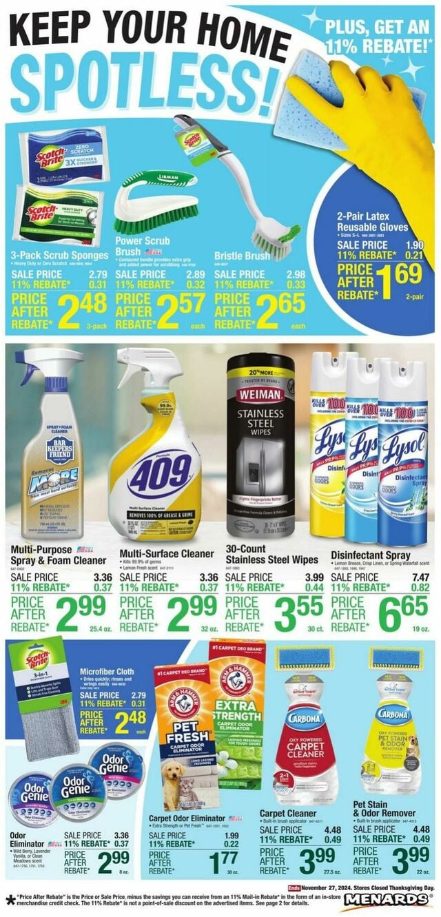 Catalogue Menards from 11/20/2024