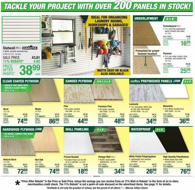 Catalogue Menards from 11/20/2024