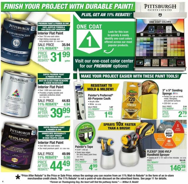 Catalogue Menards from 11/20/2024