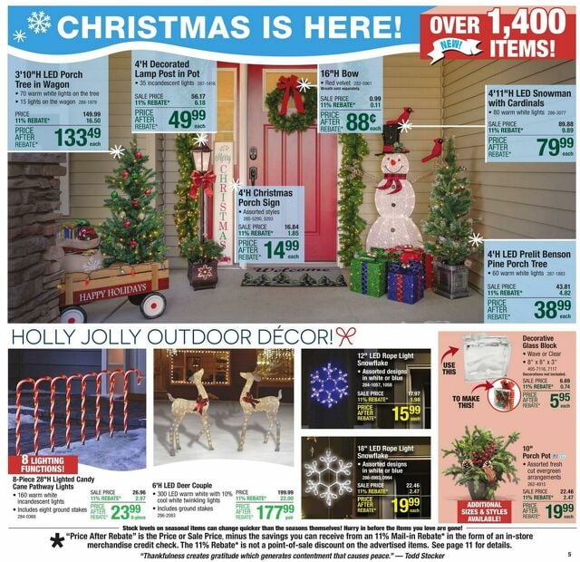 Catalogue Menards from 11/20/2024