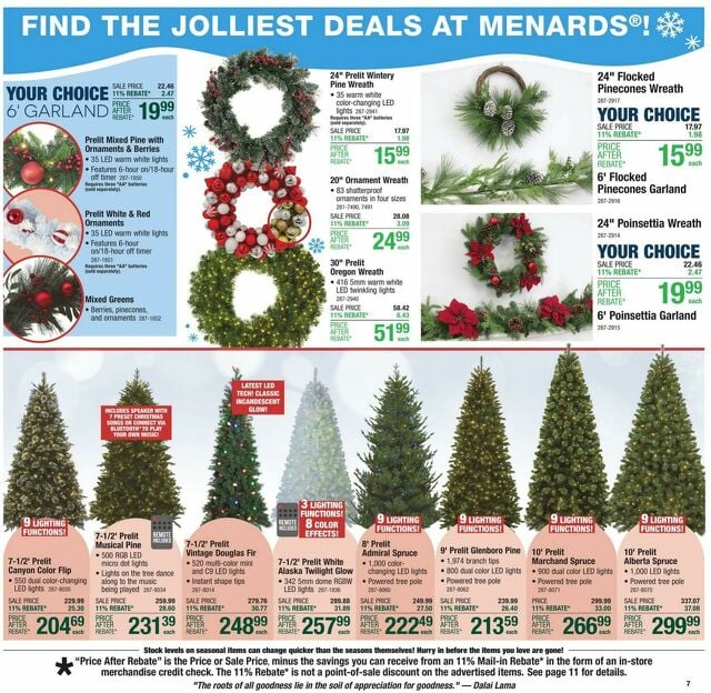 Catalogue Menards from 11/20/2024